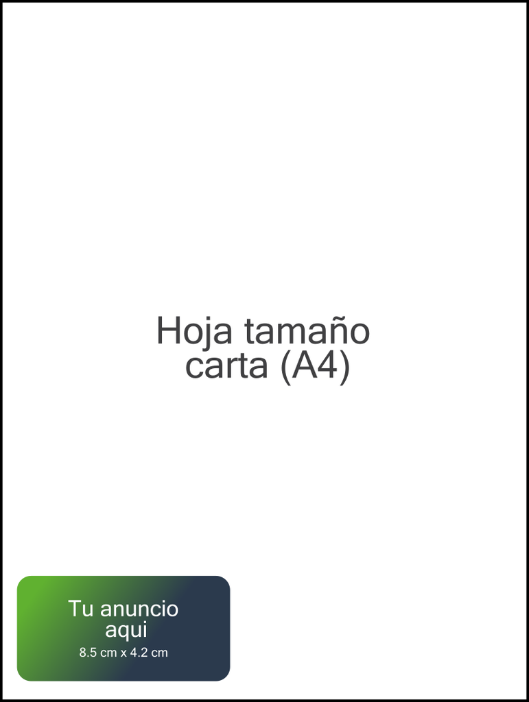 Relación revista anuncio