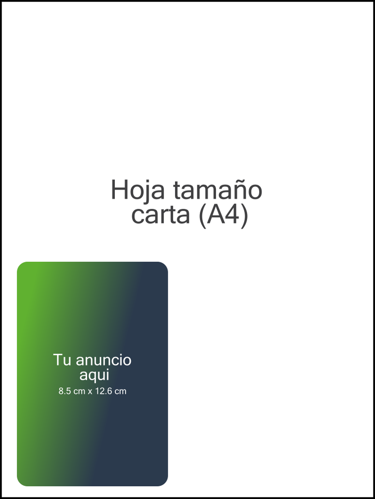 Relación revista anuncio